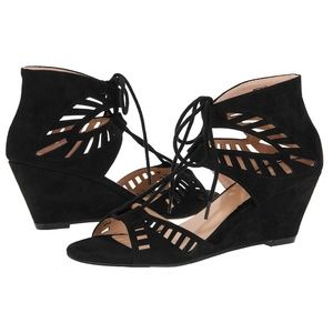 time and tru women's wedge boot